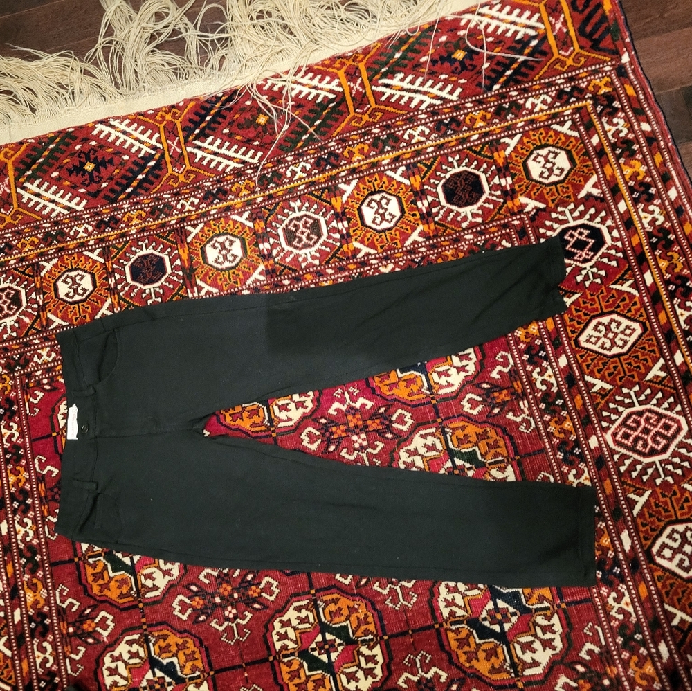 Deux par deux black dress pants size 8